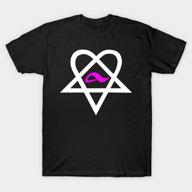 Heartagram Bam Margera Adio Footwear HIM T-Shirt by The_Shape